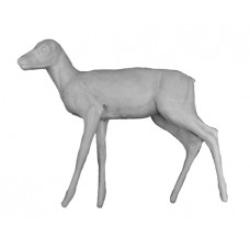 SDKW900 Sambar Lifesize Fawn Walking Head Looking  Left  By Ken Walker