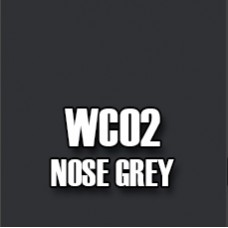 WC02 NOSE GREY SMS WILDLIFE ACRYLIC LACQUER AIRBRUSH PAINT 30ml