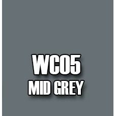WC05 MID GREY SMS WILDLIFE ACRYLIC LACQUER AIRBRUSH PAINT 30ml