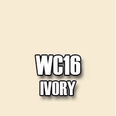 WC16 IVORY SMS WILDLIFE ACRYLIC LACQUER AIRBRUSH PAINT 30ml