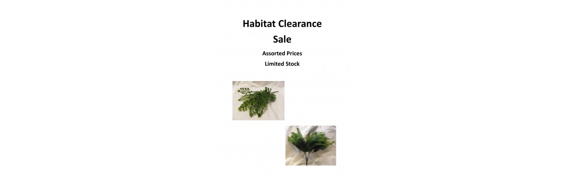 Habitat Clearance Sale